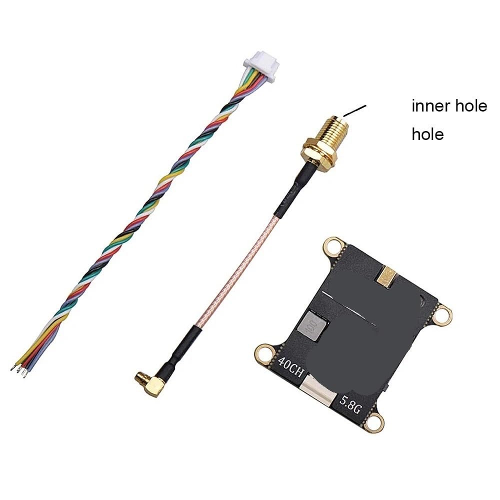 Trasmettitore video regolabile a 40 canali 30x30mm Compatibile Con 2-6S 2.5W FPV