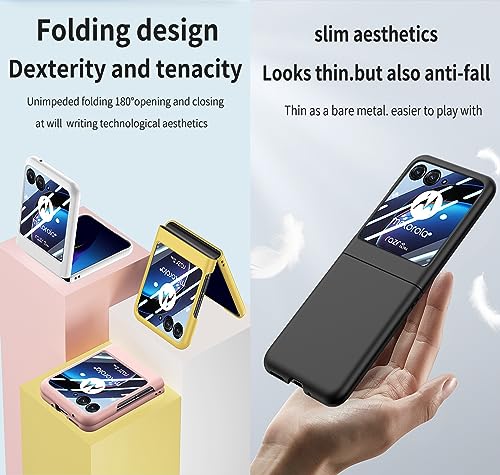 MOJIA Case for Motorola Moto razr 50, Ultra Thin and Silky Skin Feel Anti Drop and Anti Scratch Cover - Image 3