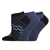 Dickies Women's Ladies Checkered No Show Sock 3 Pack