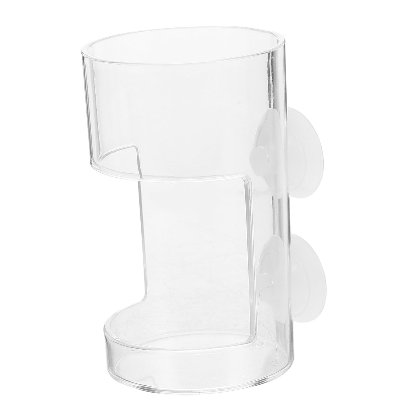 Levemolo Fish Tank Feeder Suction Cup Floating Feeding Ring Aquarium Accessories Easy to Monitor Large Capacity