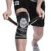 BERTER Knee Brace for Men Women - Compression Sleeve Non-Slip for Running, Hiking, Soccer, Basketball for Meniscus Tear Arthritis ACL Single Wrap (Update Compression Straps Version, Small)