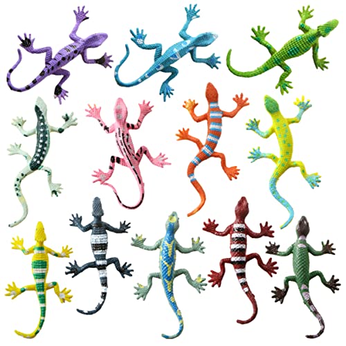 Toyvian Plastic Lizard Toys