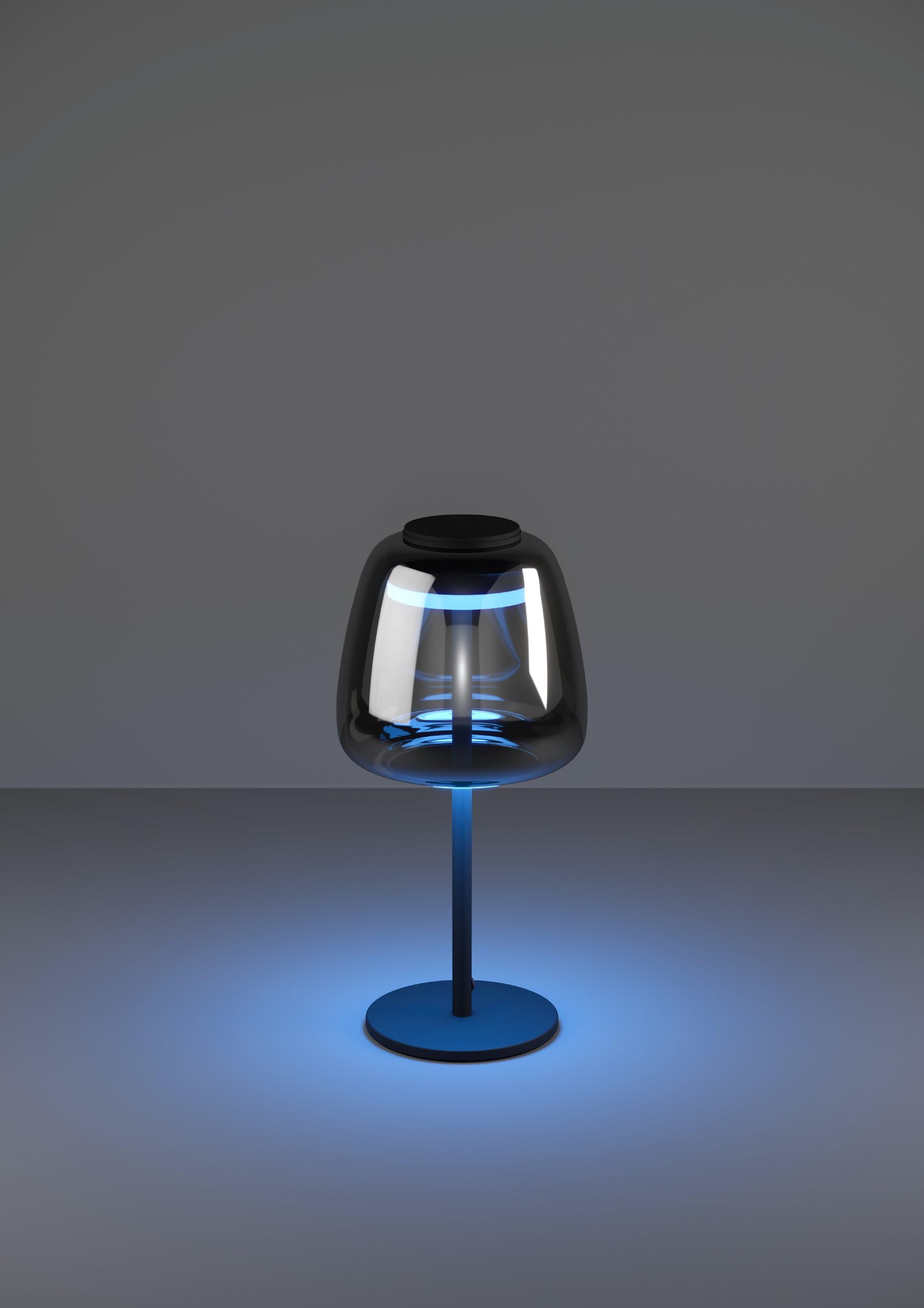 Eglo connect.z Smart-Home LED lampada da tavolo Alfero-Z, illuminazione | ZigBee + Matter, controllo app e vocale Alexa, luce regolabile (bianco caldo-freddo), RGB, dimmerabile