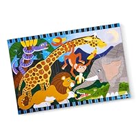 Melissa and Doug - Safari Social Floor Puzzle - 24 Pieces