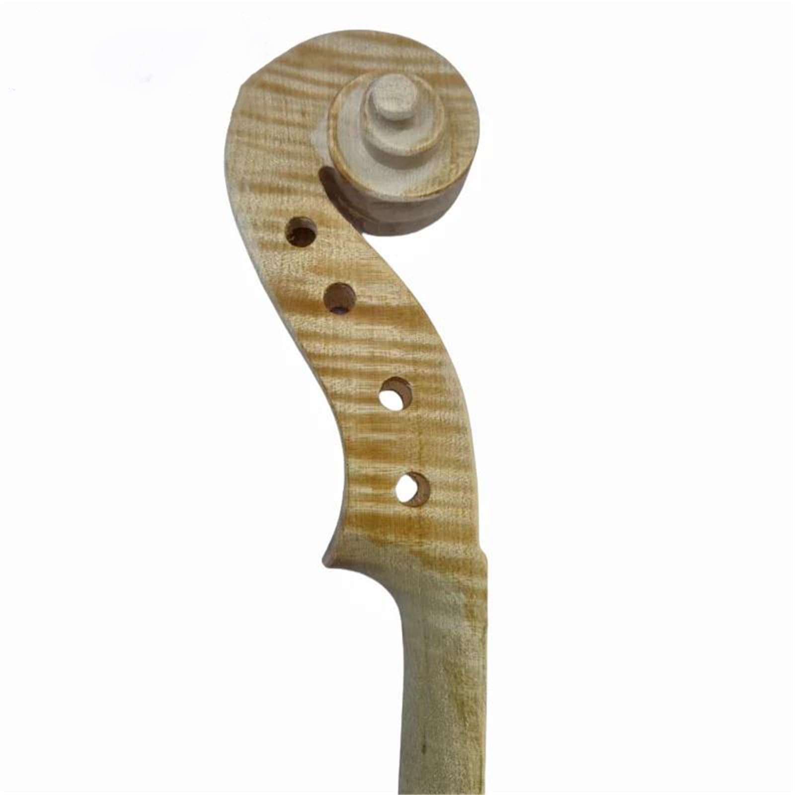 Zubehör Für Streichinstrumente Geflammter Violinenhals Aus Ahornholz(Flames neck)