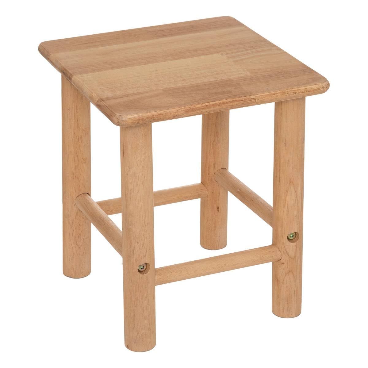 Atmosphera - Coiffeuse et Tabouret Enfant - hévéa et Verre