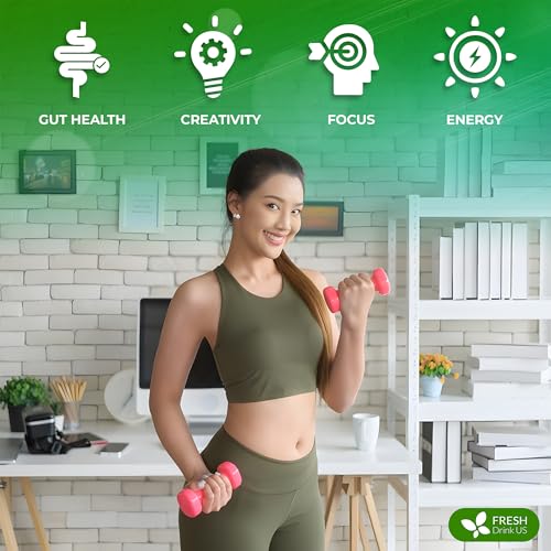 Image of FreshDrinkUS, 30 Tea Bags of Herbal Day Cleanse Tea - 30 Day Program | Refreshing Mint Blend with Dandelion, Senna & Hibiscus | Naturally Supports Wellness & Light-Feeling | Caffeine-Free Herbal Tea