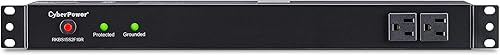 CyberPower Supresor de sobretensiones RKBS15S2F10R 15A 12 salidas 1U RM CyberPower Supresor de sobretensiones RKBS15S2F10R 15A 12 salidas 1U RM