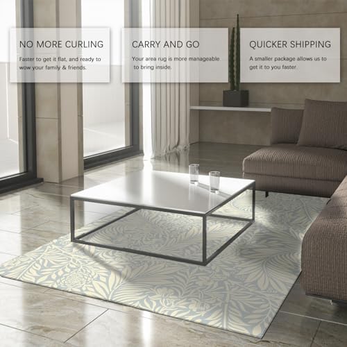 Tapis Morris avec soutien caoutchouc antidérapant de 60x90cm