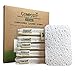 Composty® Esponjas de estropajo ecológicas 'Loofah' | Paquete de 6 | Lavado | Compostable y Sostenible | Sin Plástico | Celulosa 100% Natural y Loofah | Larga duración | Un árbol plantado