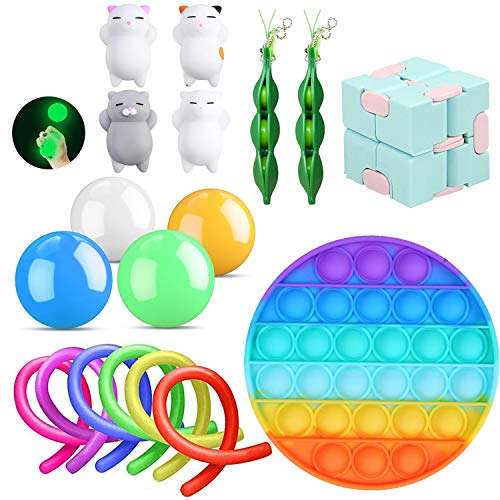  Fidget Toys Pack,Fidget Toy Anti Stress Y Comp...