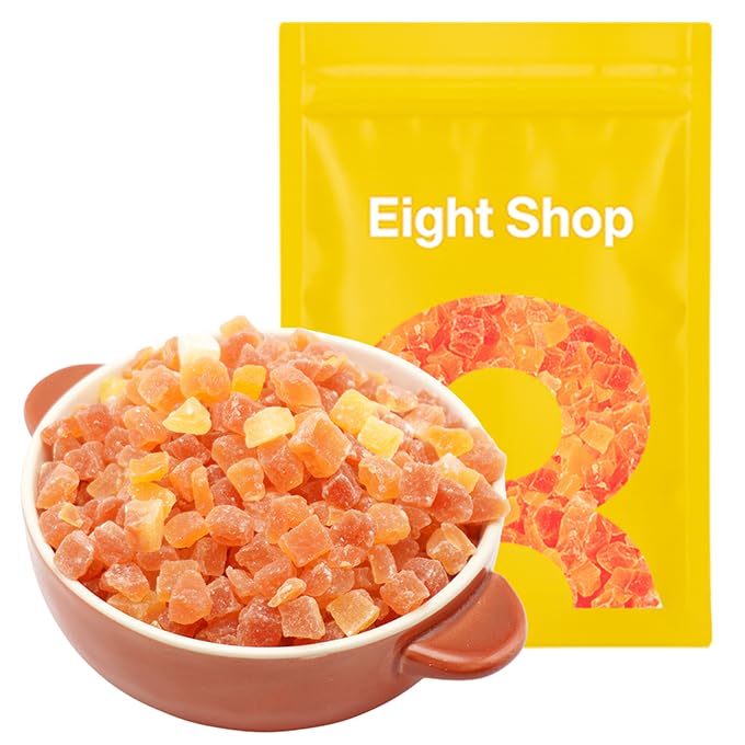 Amazon.co.jp: ドライフルーツ パパイヤ ダイスカット 500g チャック