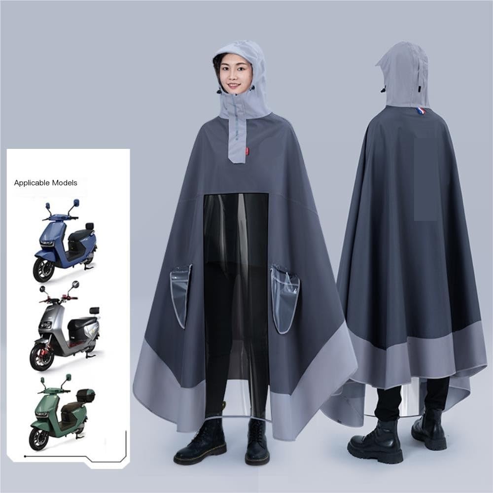 Poncho de Pluie Long, imperméable et épais for Moto, vélo