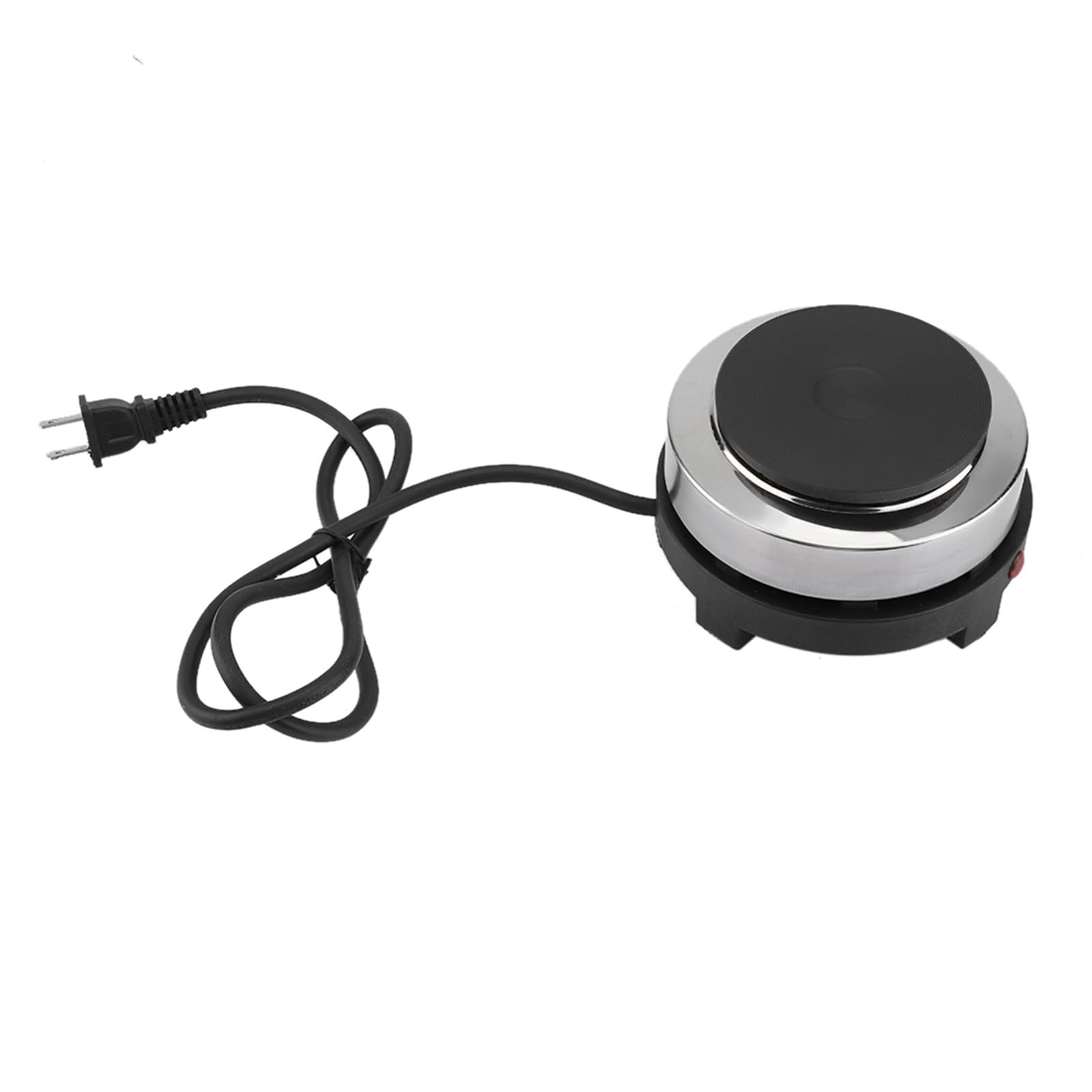 Portable 500W Electric Stove Fast Heating Up to 570 Degrees with Temperature Control for Soup Porridge Hot Pot Cooking Compact Cooktop