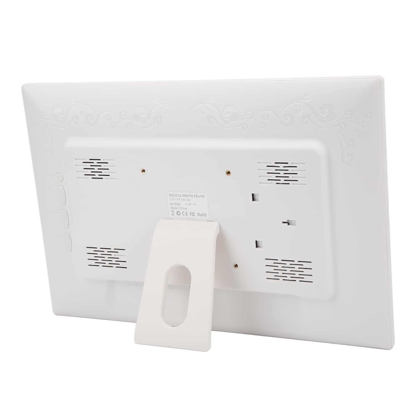 17Inch Smart Digital Photo Frame, 1440X900P Screen Digital Picture Frame with Remote Control, HD LED Display Friends and Family(17" White)