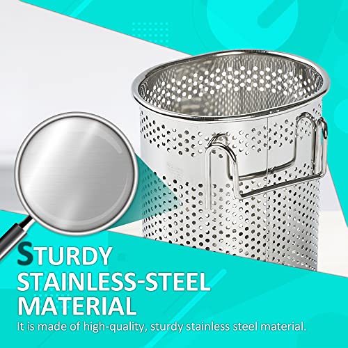 Thelivingstar Kitchen Utensils Drying Rack Stainless Steel Flatware Silverware Caddie Holder Basket Organizer (Small-Oval) #TOP7