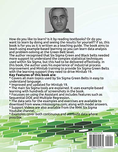 Six Sigma Statistics Using Minitab 19: Green Belt Edition. (B&W Version) - Image 2