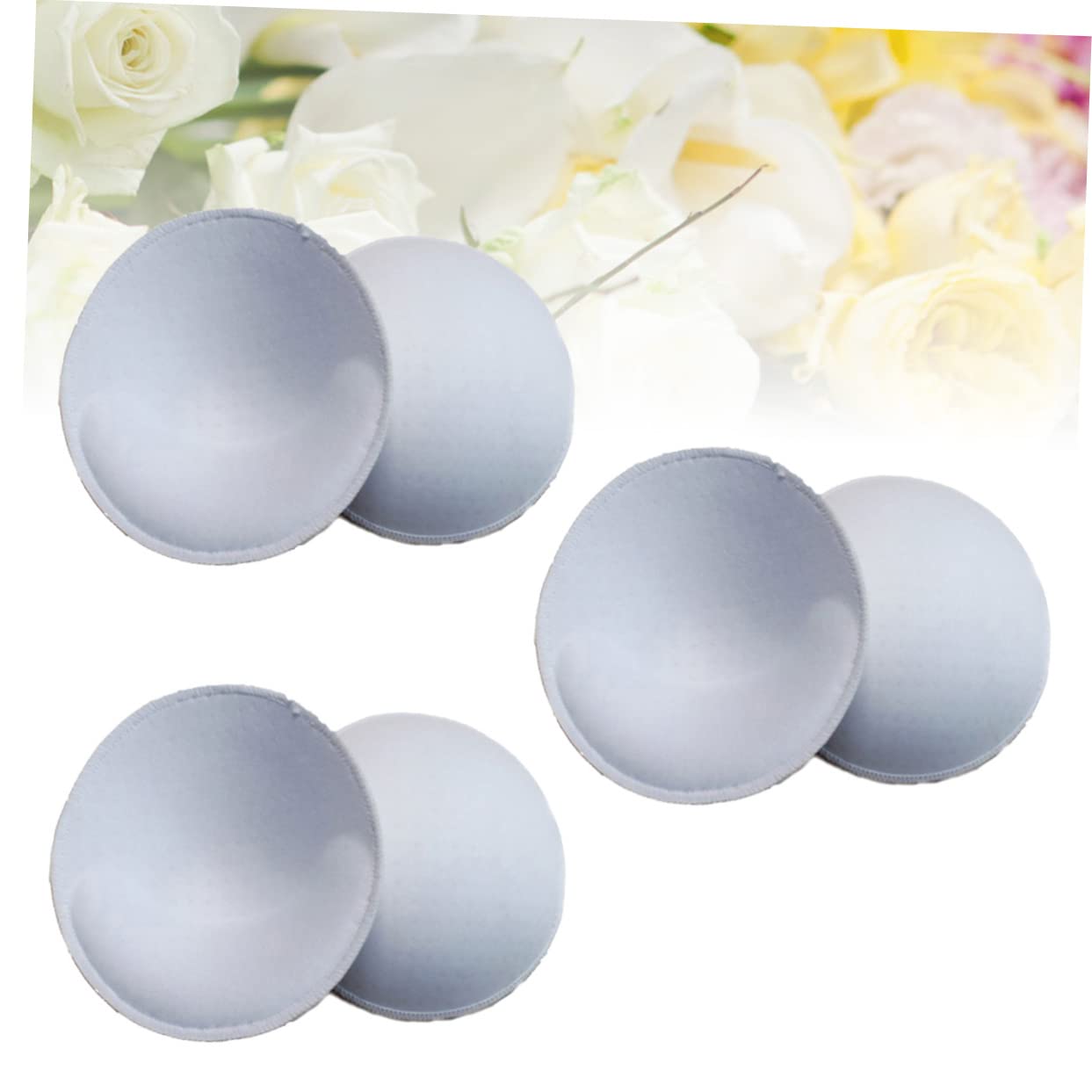 SHERCHPRY 9 Pares Almohadillas De Sujetador Trajes De Baño Sujetador Push up Inserciones De Sujetador Invisibles Almohadilla De Sujetador Circular Insertos De Sujetador Push up