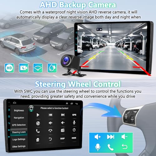 Radio Auto Doble Din con Pantalla 7" para Toyota Tacoma miniatura 6