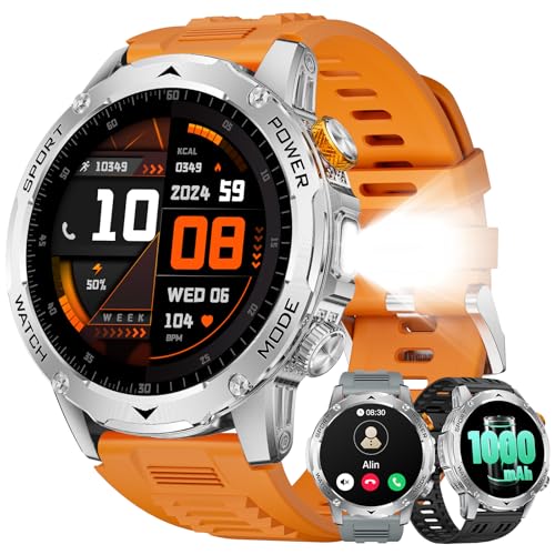 Imagen de Reloj Inteligente Hombre Militar 1000mAh