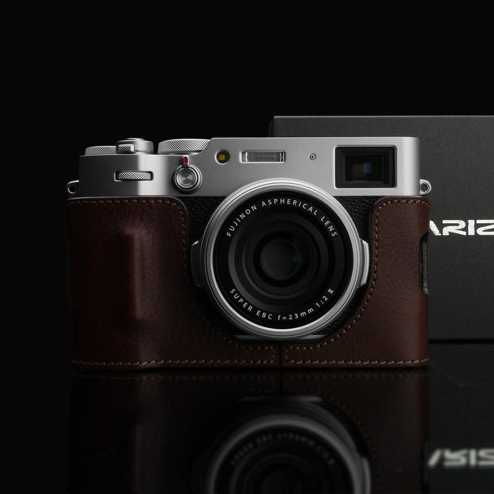 Amazon.com : Genuine Leather Camera Case for GARIZ FUJIFILM X100V