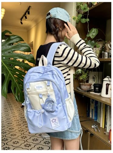 Yashidun Purple College Backpack - Image 4
