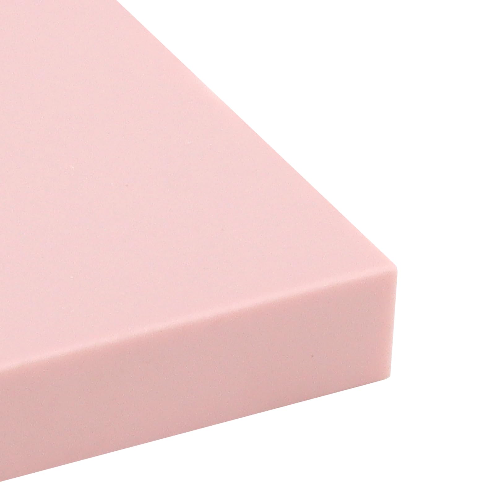 30 blocchi quadrati in gomma da 5,1 cm, kit per la creazione di timbri in linoleum rosa, per stampe, artigianato fai da te