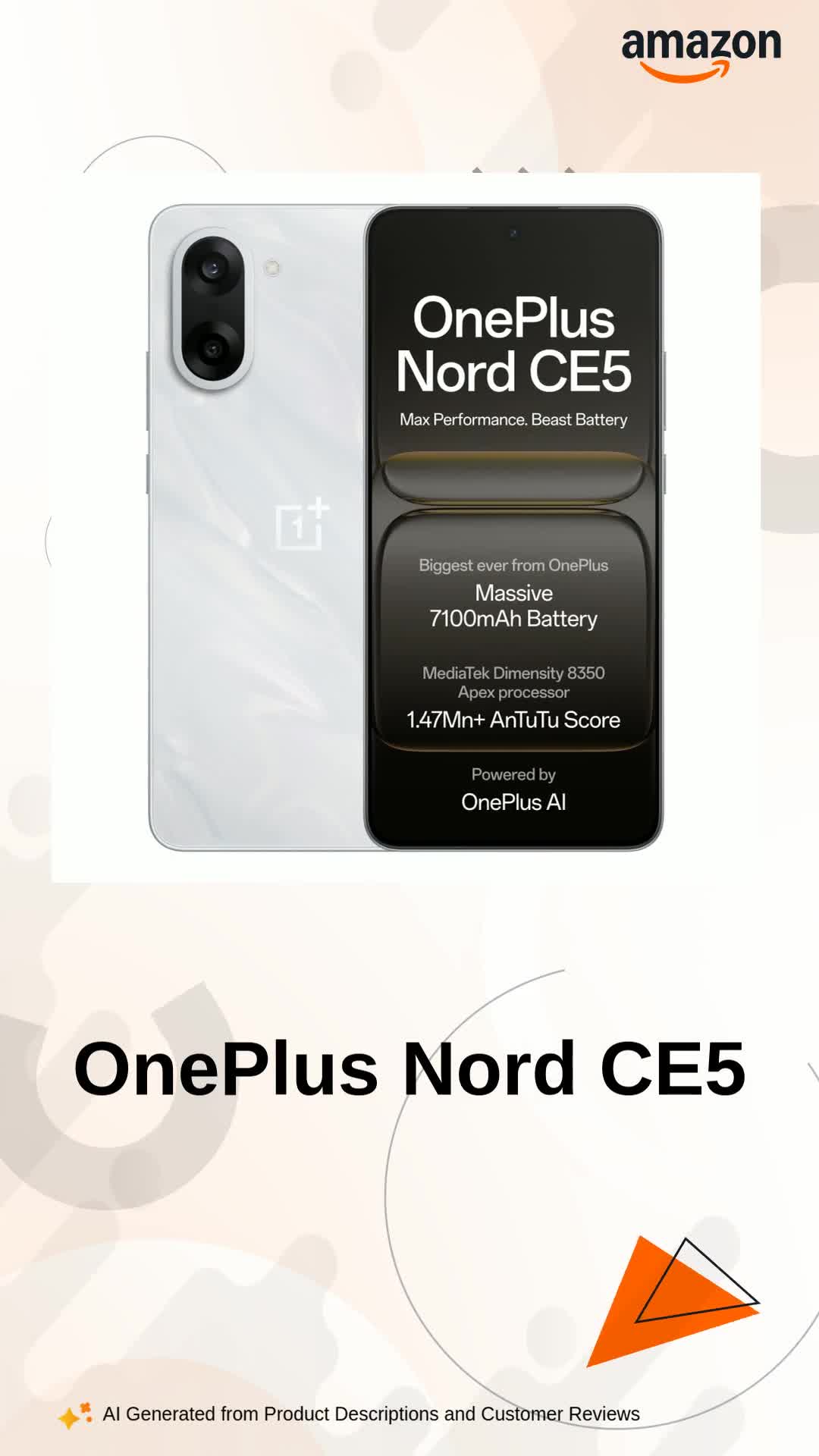 OnePlus Nord CE5 Smartphone