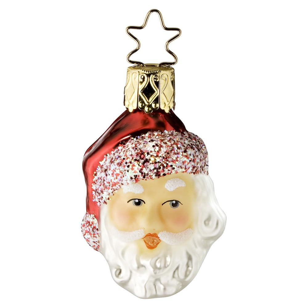 Père Noël Inge-glas miniature pour combler les vides du sapin de noël