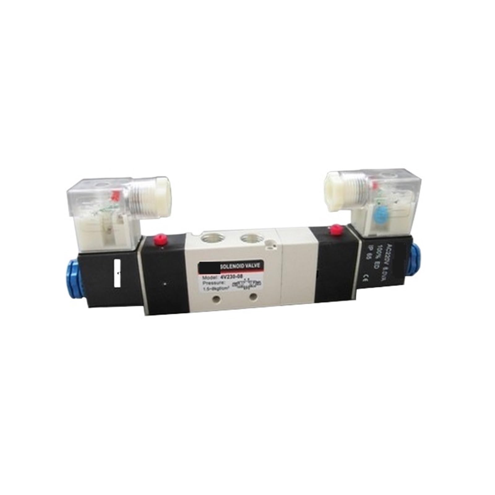 Électrovanne d'air 1/4 4V230C-08 2 positions 5 voies AC220V pneumatique