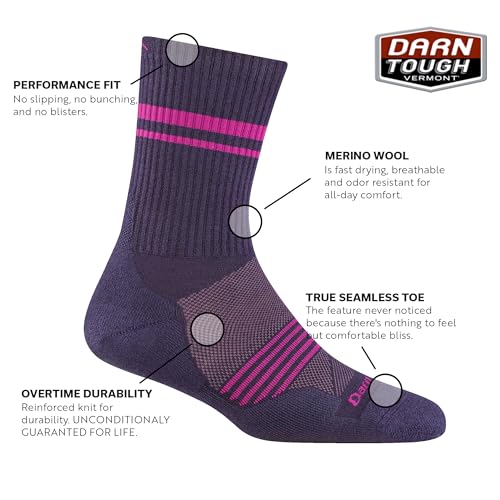 Image of Darn Tough Vermont Women's Element Micro Crew Lightweight Running Socks (Style 1114)