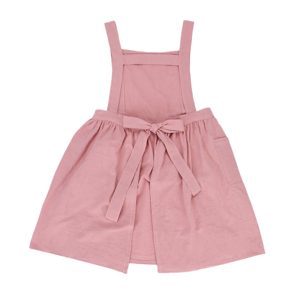 Tablier En Coton Et Lin Pour Enfant - Pour L'école, La Peinture, Les