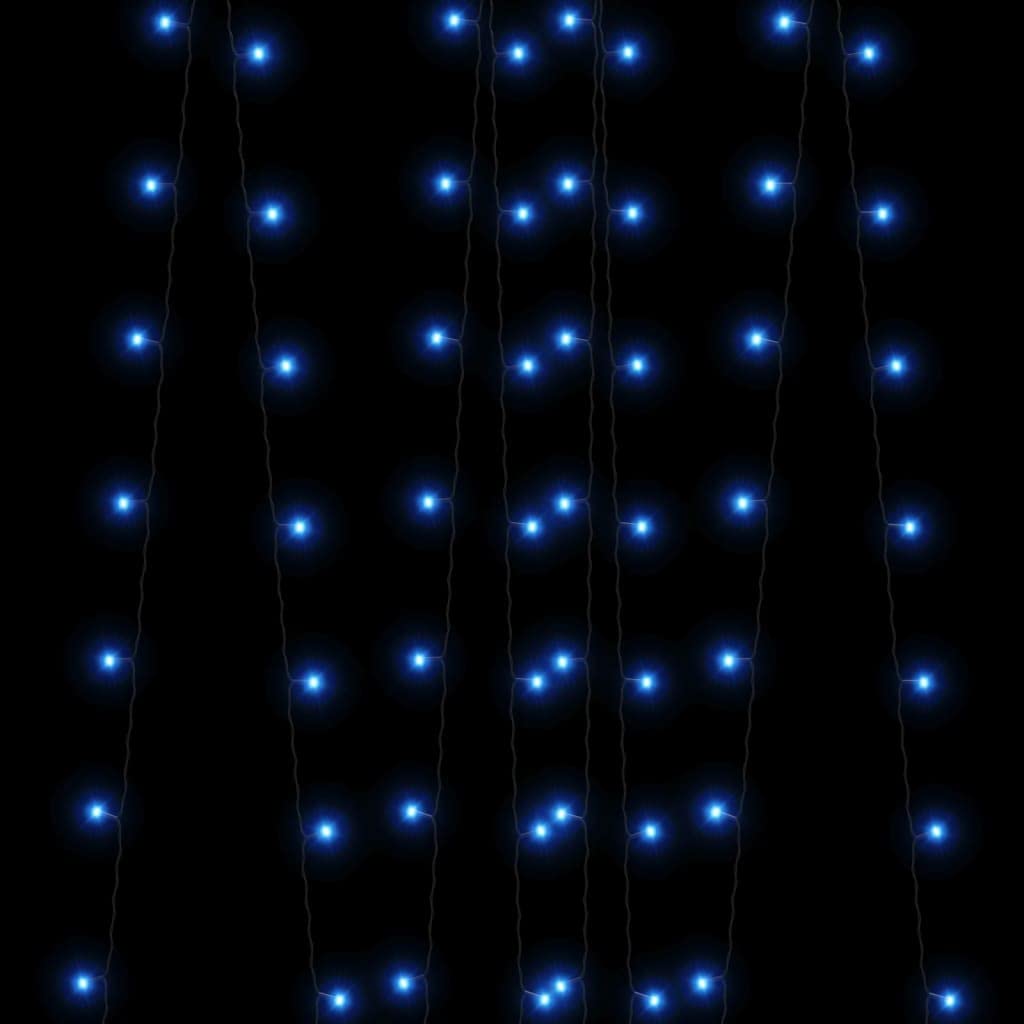 luci a batteria per interni,led a pile,luce a led,Luci Solari Fatate 5 pz 5x200 LED Blu Interni EsterniIdeal für Weihnachtsfeiern, Wandambiente