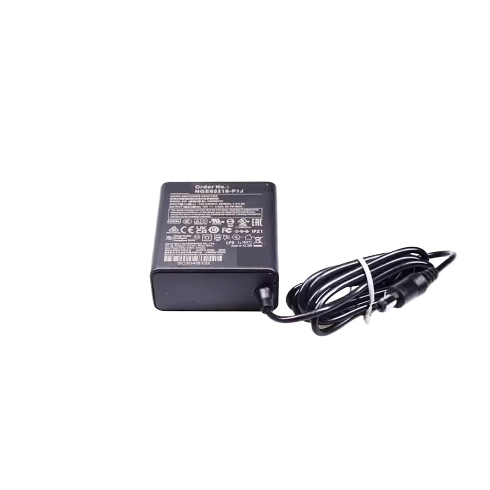 Adaptateur CA-CC 60 W NGE65E15-P1J pour remplacer votre chargeur défectueux
