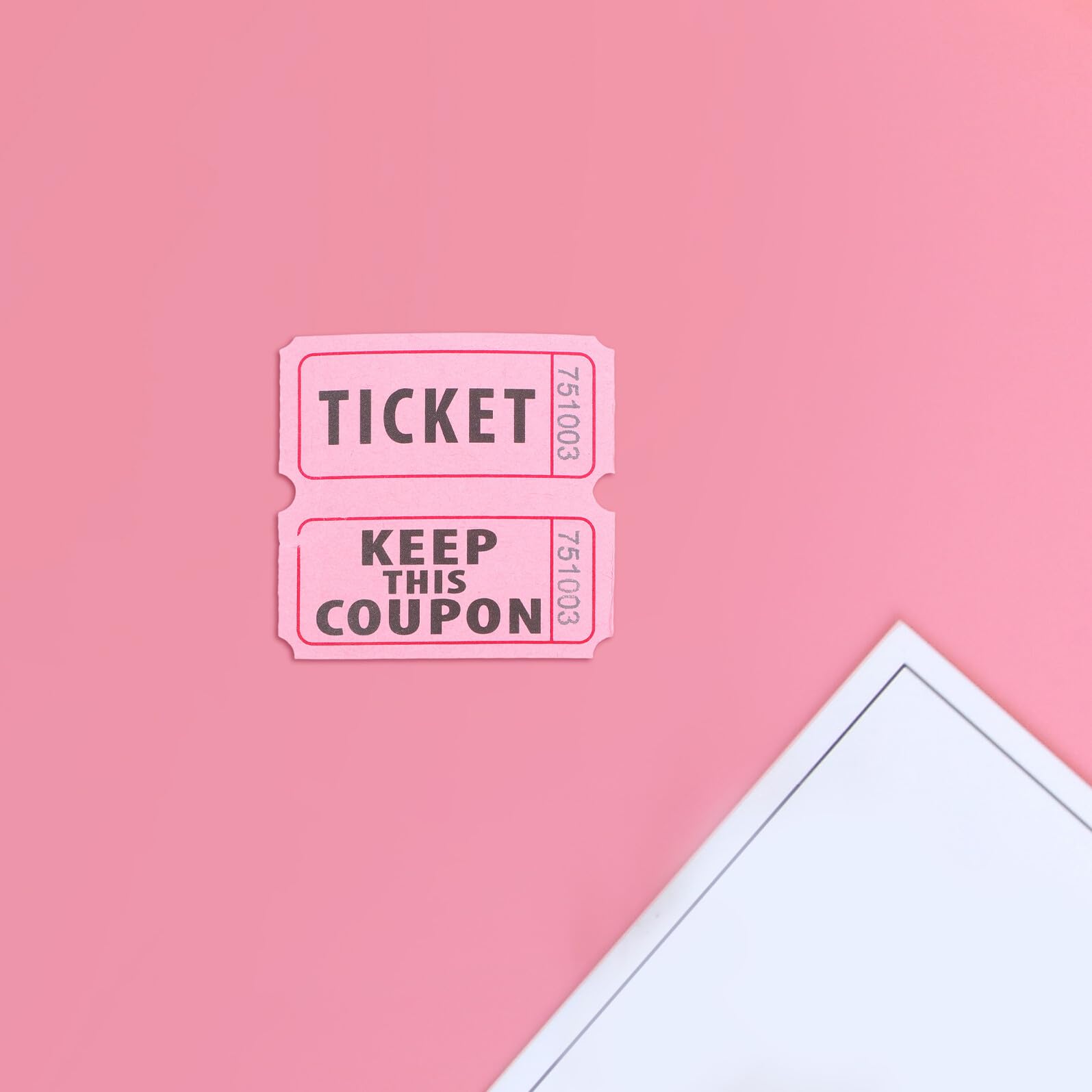 SOLUSTRE Boletos Para Rifas De Papel Rollo De Boletos Para Fiestas De Cumpleaños y Festivales Obsequios Accesorios Para Eventos Rollo