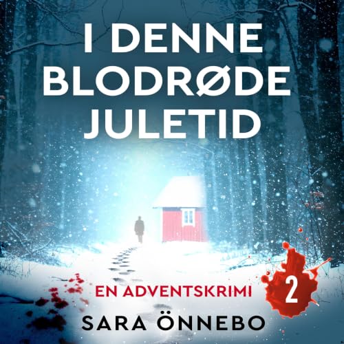 Diseño de la portada del título I denne blodr&oslash;de juletid