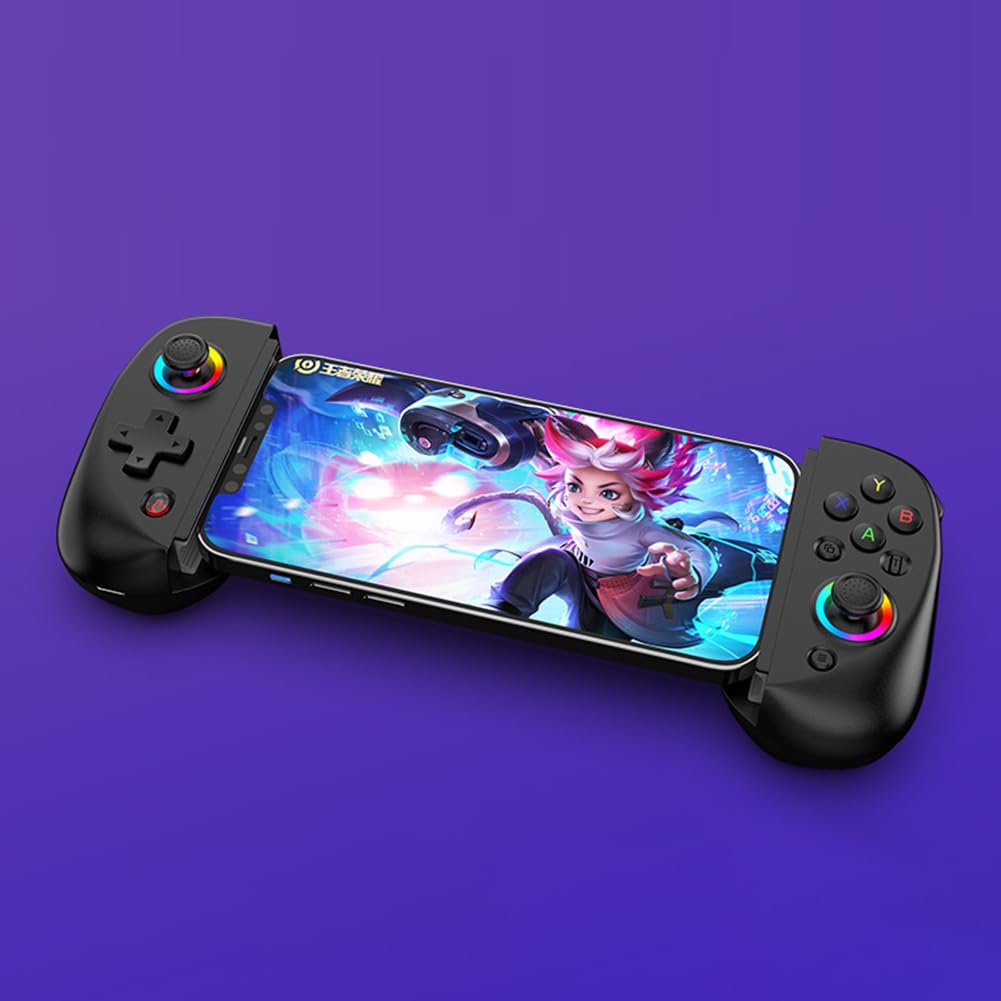 Amazon | sikiwind ゲームコントローラ D8 伸縮式モバイル ゲーム