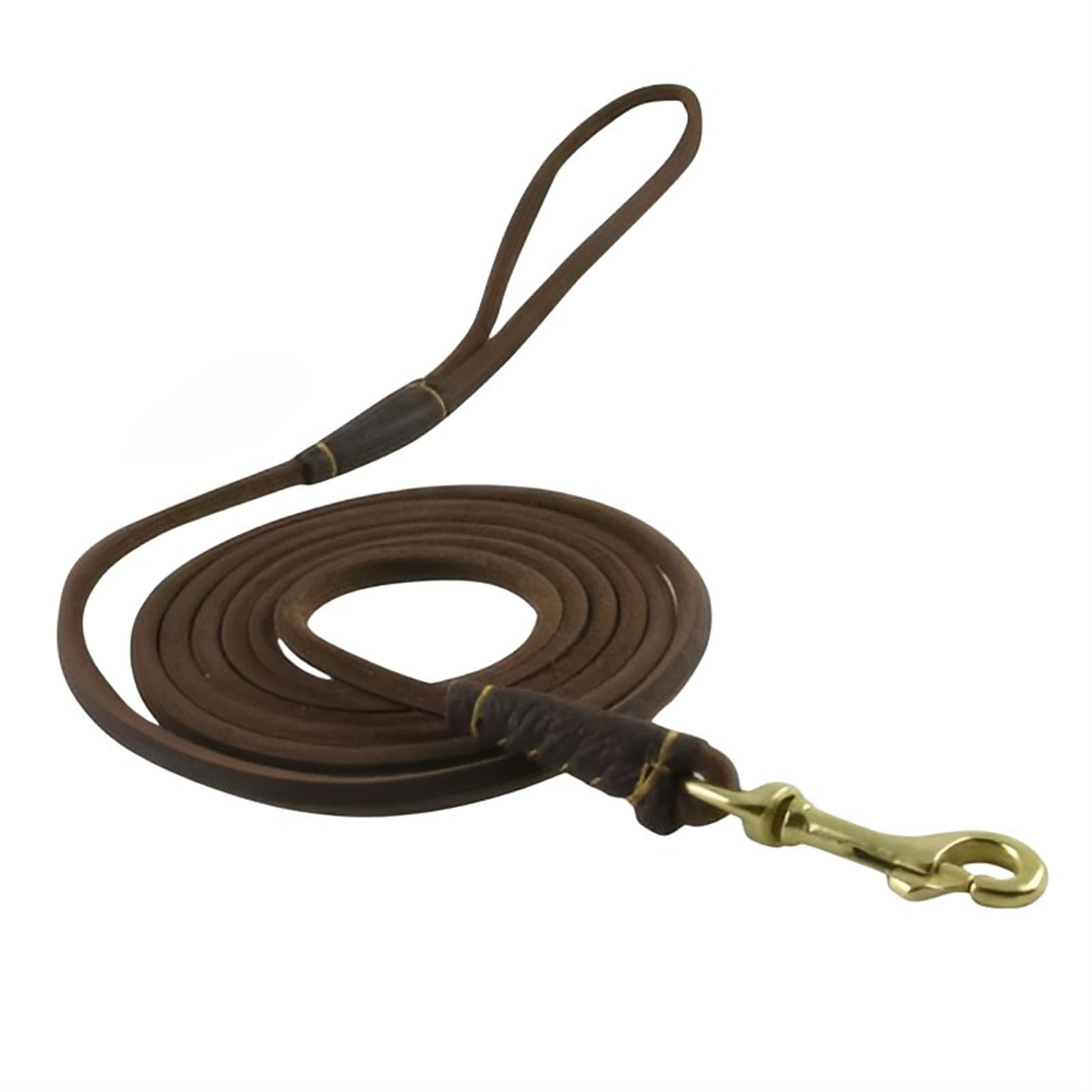 Correa de Cuero Collar de Cadena P Correa para Perro Mascota Correa Larga para Perro Correa para Cachorro Adecuado para Perros pequeños y medianos Correa para Perro (Color : 01 Size : 150cm)