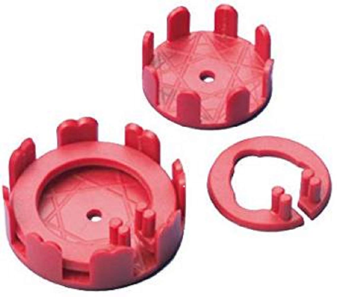 Knorr Prandell Mould for Straw Star, Red