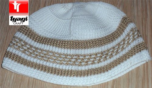 Tyagi Craft Taqiyah Skull Cap Muslim 