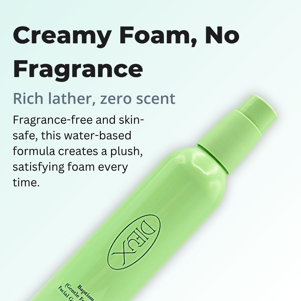 Dieux Baptism Gentle Foaming Facial Gel Cleanser Fragranced 6.76 oz - Image 3