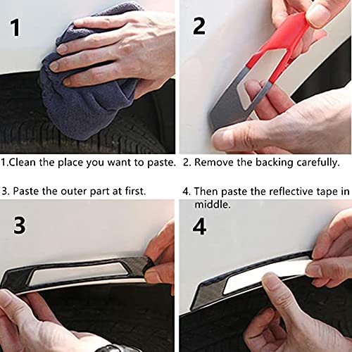 BoYeeBo Universale 4 pezzi in fibra di carbonio