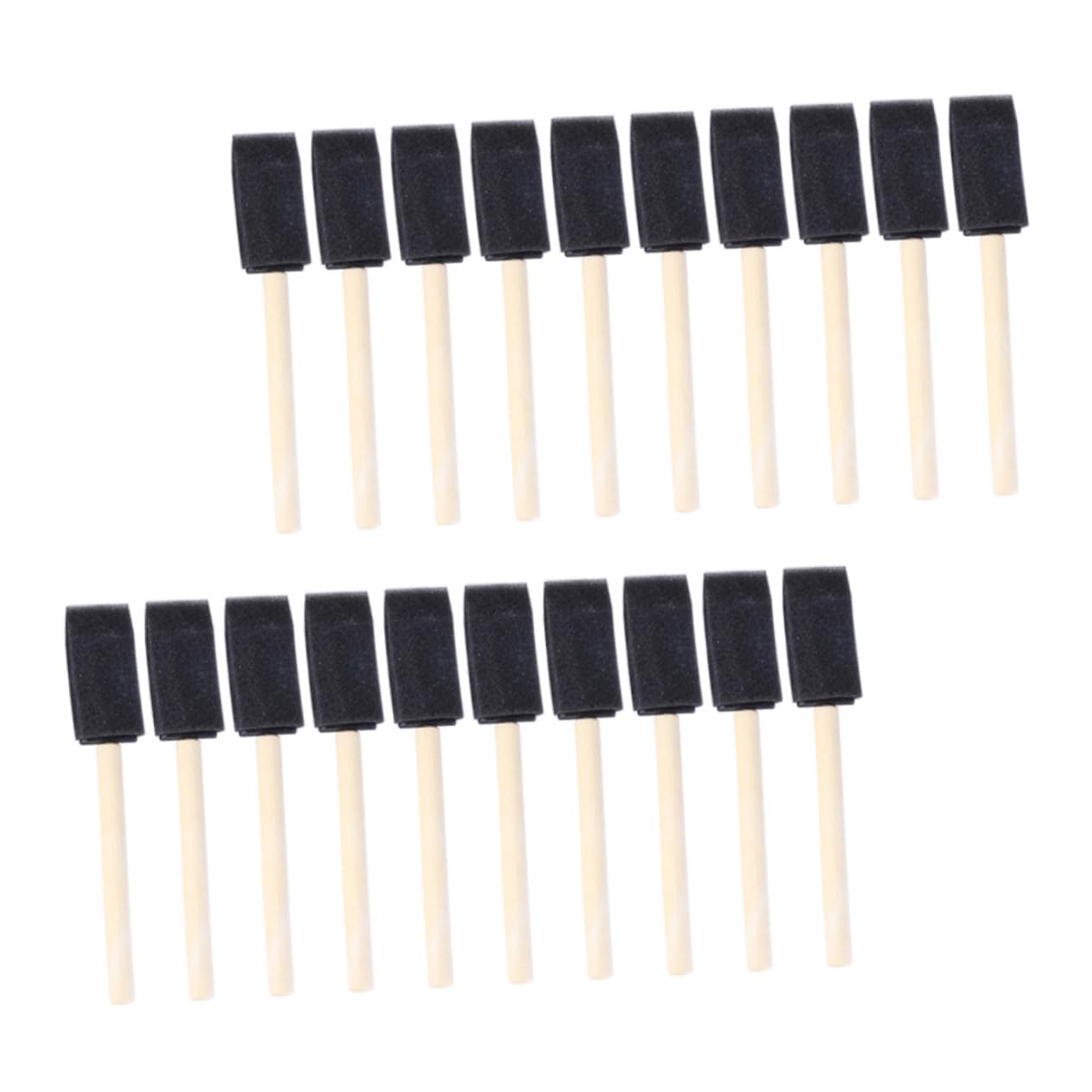 Pinceaux éponge pour dessin de précision - Lot de 100 pièces HOMSFOU lavables