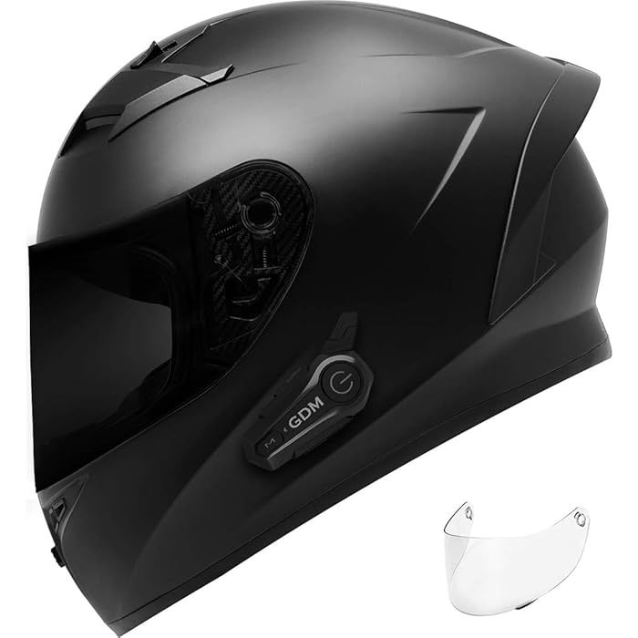Buy GDM Venom Motorcycle Helmet with GDM HYPERSONIC Bluetooth