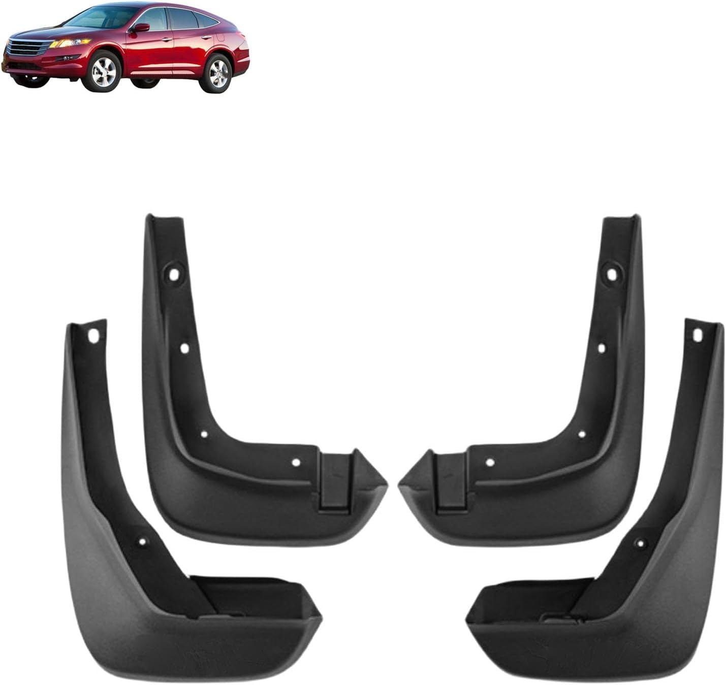 liufangfc 4PCS Heavy Duty Rubber Mud Flaps for Crosstou 2009-2013