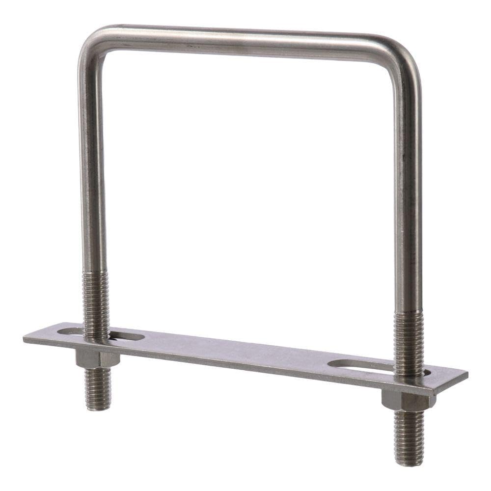 HOBBYIN 304 Stainless Steel Square U-Bolts,110mm(4.3