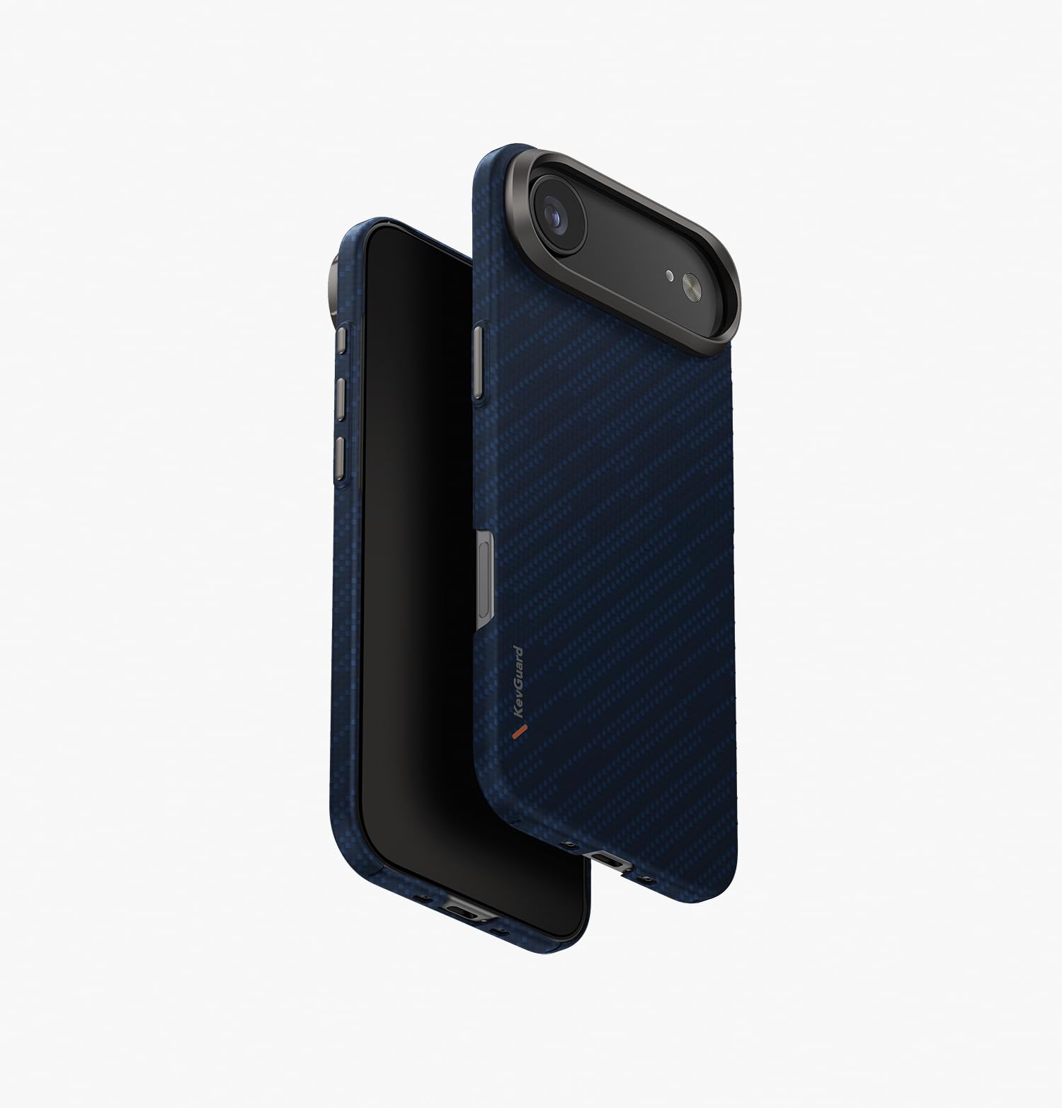 UNIQ KEVA Edge - Funda para iPhone Air (trance blue) | Funda ultrafina de fibra de aramida de Kevlar