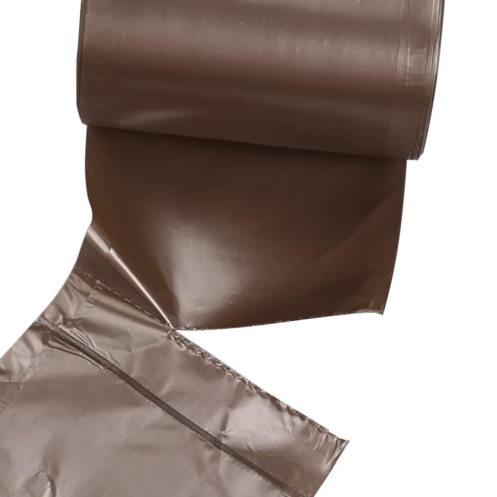 Morcte 40 rollos, 1400 bolsas fuertes para excrementos, bolsas marrones para residuos de perros con dispensador | Extra fuerte y a prueba de fugas, con dispensador, para paseos diarios