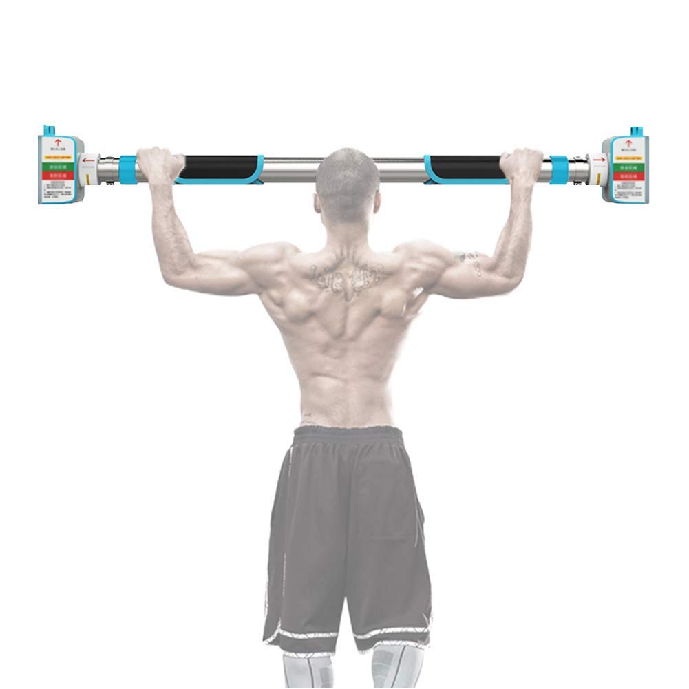 SXYKXYDL Doorway Pull Up/Chin Up Bar, No Screws Installation with Locking Mechanism Heavy Duty Home Fitness Door Exercise Workout Bar, Increase Non-Slip Max Weight Up To 200Kg