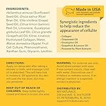 Firming Body Massage Oil with Collagen & Stem Cell – Helps Smooth The Appearance of Cellulite & Improve Skin Texture – Refreshing Aromatherapy Body Oil for Legs & Full Body – 8 Fl Oz by M3 Naturals - Image 3